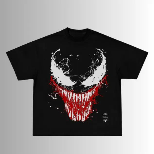 Big Face VENOM Tee, Vintage VENOM Graphic T-Shirt, Halloween Shirt, Movie Shirt, Horror Film Merch, Y2k, Unisex T-Shirt,...