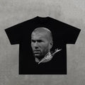 Big Head The Zidane T-Shirt, Zidane Vintage Tee, Unisex Soccer Shirt, Sweatshirt, Graphic Tees, Menswear Womenswear...