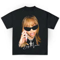 Big Mama Graphic T-Shirt Rapper Lattooo Tee Cotton Fabric Hoodie, Sweatshirt | GrindPrints.com