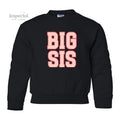 Big Sis Youth Sweatshirt, Comfort Colors Big Sis Tee, Cute Big Sis Shirt, Sibling Crewneck, Relatable Kids Apparel, Cozy...
