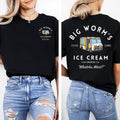Big Worm's Ice Cream - Whatchuwant Classic Cotton 2 SidesT-Shirt Unisex, Gift for Men for Woman Casual Top for Unisex...