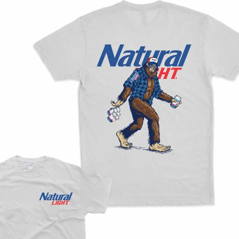 Bigfoot Naturah Light T-shirt Naturah Light Shirt 2 Side Tee Sweatshirt Hoodie | GrindPrints.com