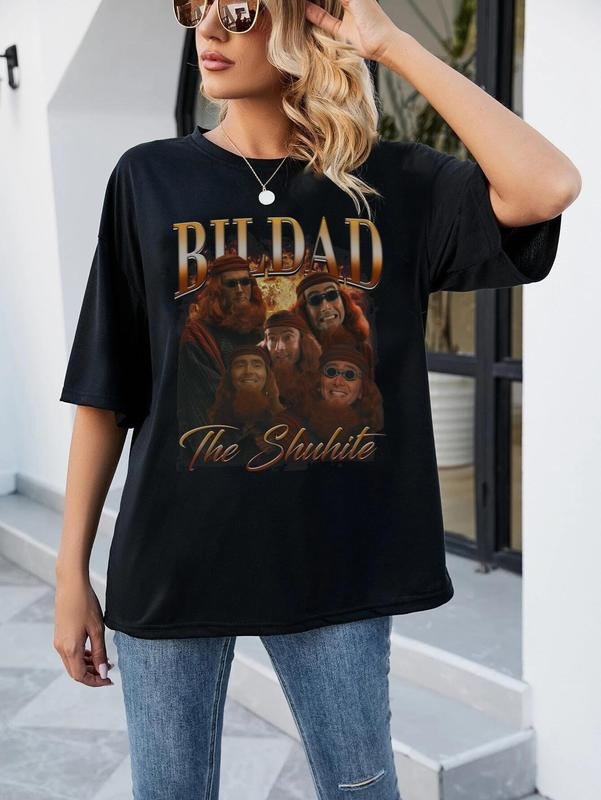 Bildad The Shuhite 90s Shirt, Bootleg Movie Tshirt, Bildad The Shuhite, Good Omens 2, Crowley Good Omens, Good Omens 2...