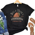 Bill and Frank Strawberry Shirt, TLOU Shirt, Strawberries Shirt, The Last Of Us Hoodie, Sweatshirt | GrindPrints.com