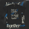 Birds Of A Feather #Billlie.Eiiliish Tee, Sweater, Hoodie, Inspired Music #Grammy Unisex Heavy Cotton Blend Graphic Tee...