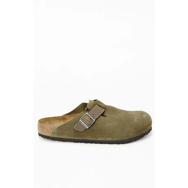 Birkenstock Men's Boston Mixed Leather Clog Thyme - Multicolor T-Shirts, Hoodie, Sweatshirt | GrindPrints.com