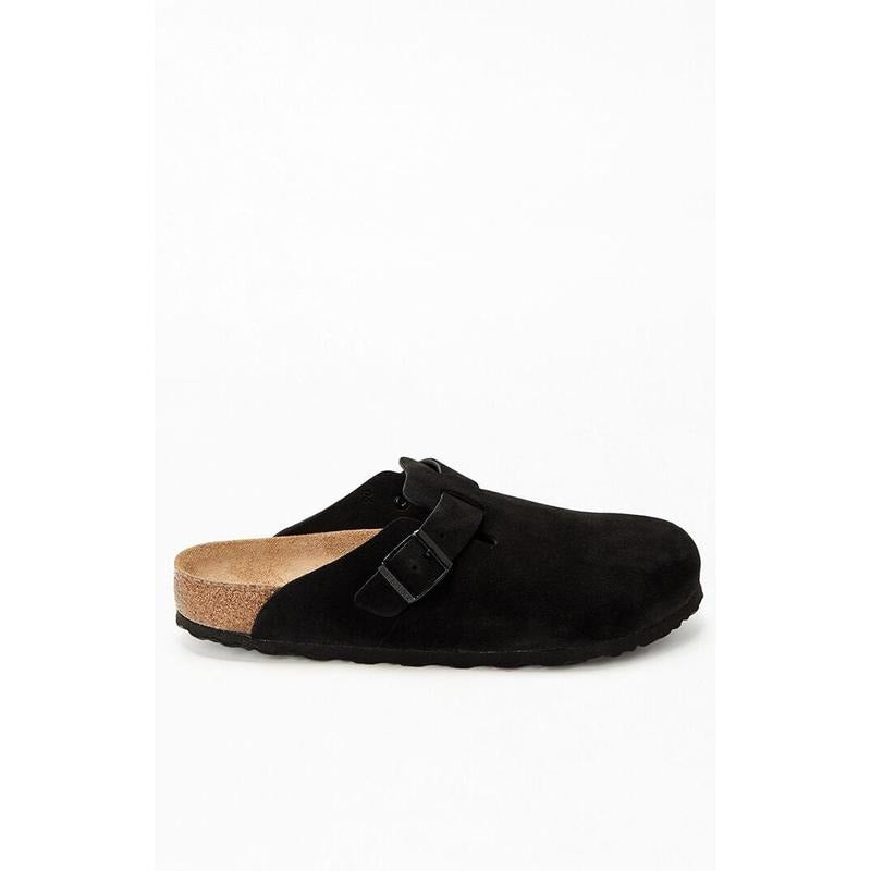 Birkenstock Men's Boston Soft Footbed Clog Black T-Shirts, Hoodie, Sweatshirt | GrindPrints.com