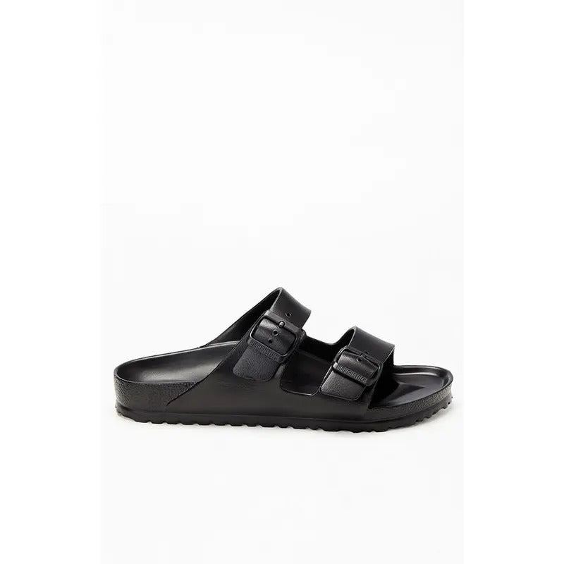 Birkenstock Women's Women's Arizona Essentials Slide Sandal Black T-Shirts, Hoodie, Sweatshirt | GrindPrints.com