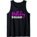 Birthday Squad Birthday Party Tank Top MADE IN USA T-Shirts, Hoodie, Sweatshirt | GrindPrints.com