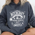 Bitchcraft Halloween Hoodie. Casual Everyday Softstyle Halloween Unisex Hoodie Sweatshirt. T-Shirts | GrindPrints.com