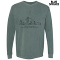 Black A Thrill Of Hope Long Sleeve Comfort Colors T-Shirt 'NLB' Hoodie, Sweatshirt | GrindPrints.com