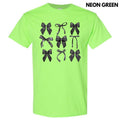 Black Bow Coquette Gildan Short Sleeve T-Shirt 'NLB' Hoodie, Sweatshirt | GrindPrints.com