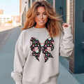 Black Bow with Cupid Pig Crewneck Sweatshirt Comfortable T-Shirts, Hoodie | GrindPrints.com