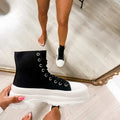 Black Chunky High Top Shoe T-Shirts, Hoodie, Sweatshirt | GrindPrints.com