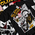Black Clover T-shirt Asta Yami Sukehiro Yuno Anime Luck Voltia Shirt All Size Hoodie, Sweatshirt | GrindPrints.com