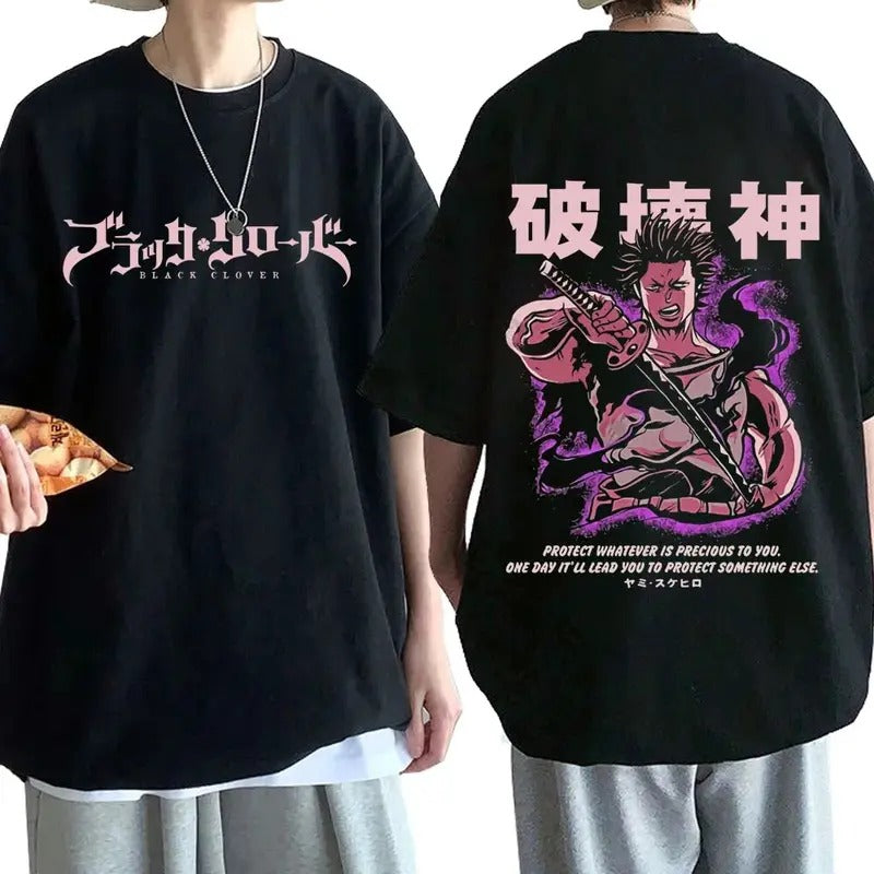Black Clover T-shirt Yami Sukehiro Hoodie, Sweatshirt | GrindPrints.com