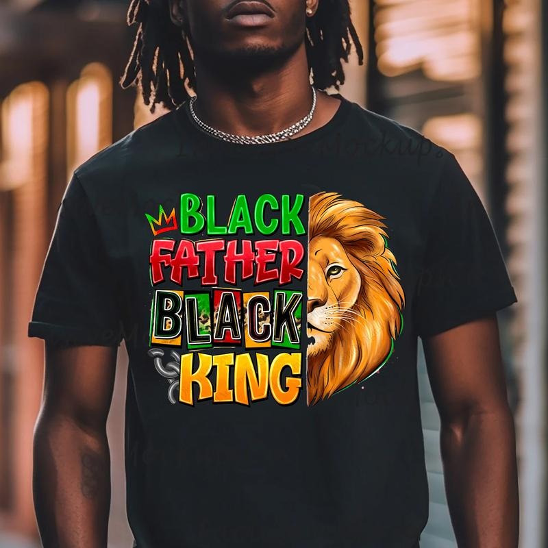 Black Father Black King Shirt Juneteenth 1865 Lion King Shirt Black Power Black History T-Shirts, Hoodie, Sweatshirt