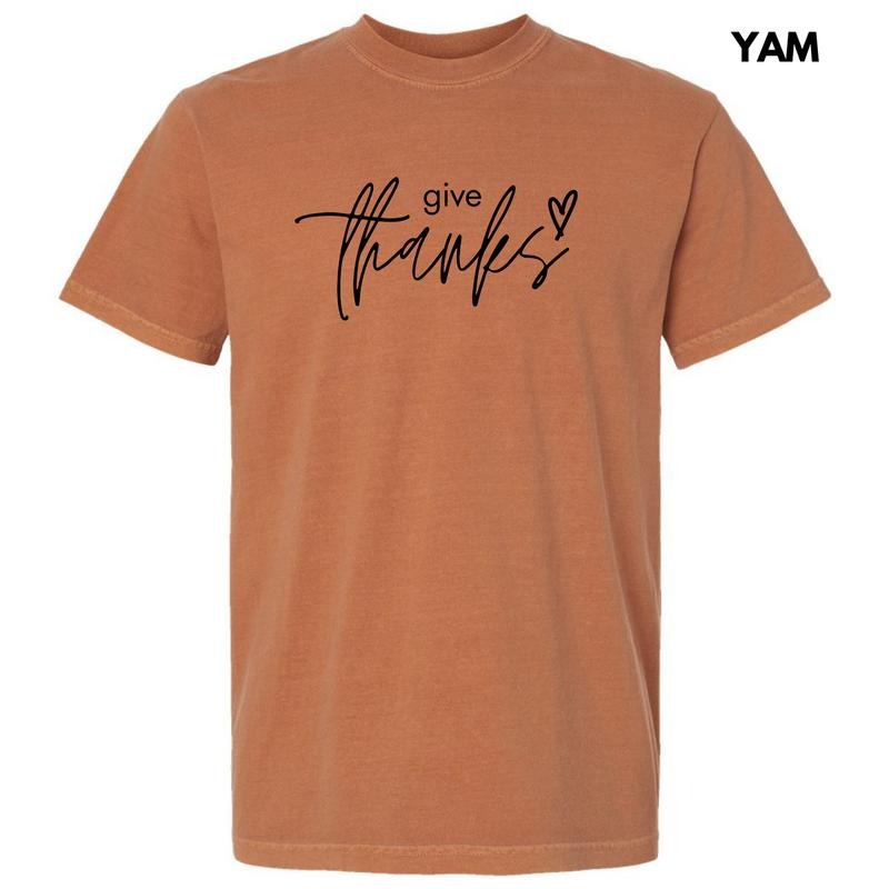 Black Give Thanks Comfort Colors T-Shirt 'NLB' Hoodie, Sweatshirt | GrindPrints.com