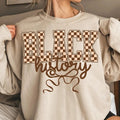 Black History Melanin Coquette Bow Shirt, Black History Month Coquette Bow Checkered Tee,  African American Sweatshirt,...