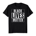 Black Lives Matter BLM Men's T-shirt - Casual Cotton Tee