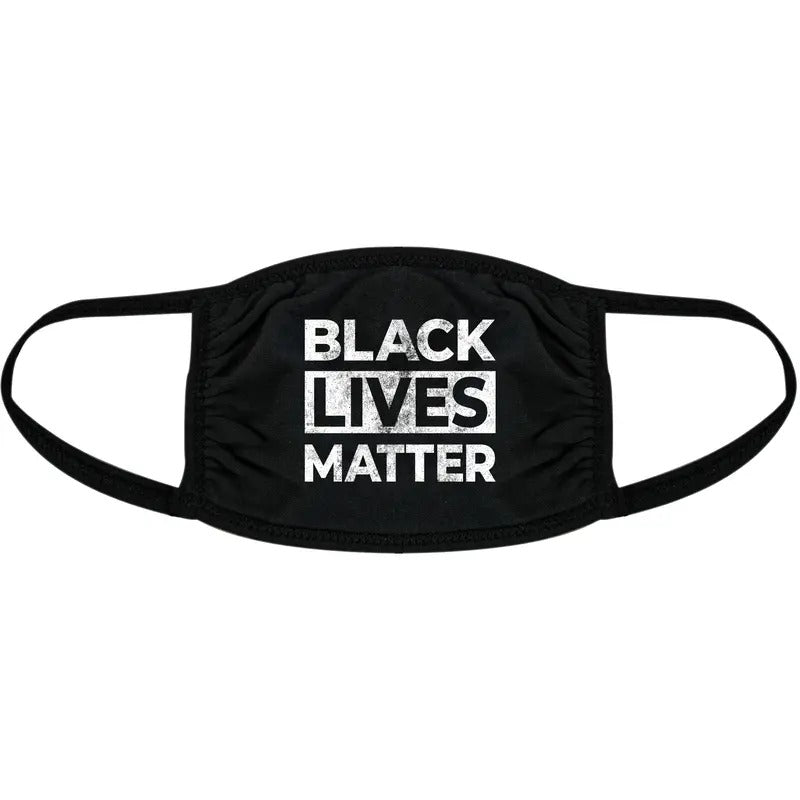 Black Lives Matter Face Mask Protest Social Movement BLM Equality Nose And Mouth Covering Funny Masks for Adults Funny...
