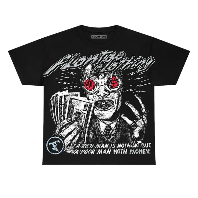 Black Metallic Reimagined 5s Y2K T-Shirt Not Better Graphic Tee Cotton Streetwear Hoodie, Sweatshirt | GrindPrints.com