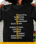 Black Mother Beautiful Natural T-shirt, Black Women Tee, Black Girl Magic, Black Mom Shirt, Mama Gift, Mother's Day Gift...