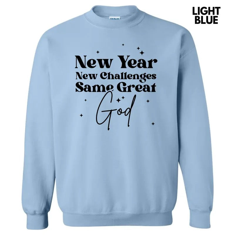 Black New Year Same God Sweatshirt 'NLB' T-Shirts, Hoodie | GrindPrints.com