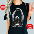 Black Post Malone Music Rap Vintage Graphic Shirt, Post Malone Tour Rapper Gift, Posty Tee, Rapper, Love Rapper Tshirt,...