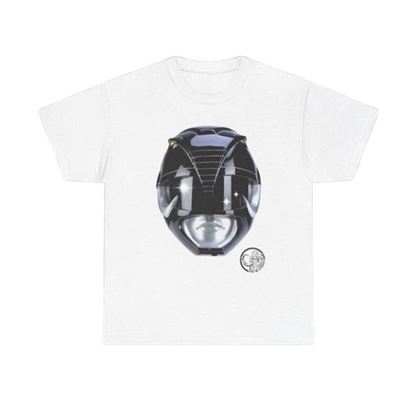 Black Power Ranger MMPR Tee T Shirt Rare Cotton Menswear Hoodie, Sweatshirt | GrindPrints.com
