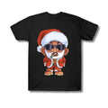 Black Santa Claus Gangster Christmas Graphic Tee, Sweatshirt, Hoodie Gift For Women Top Womenswear Underwear Humen Lady...