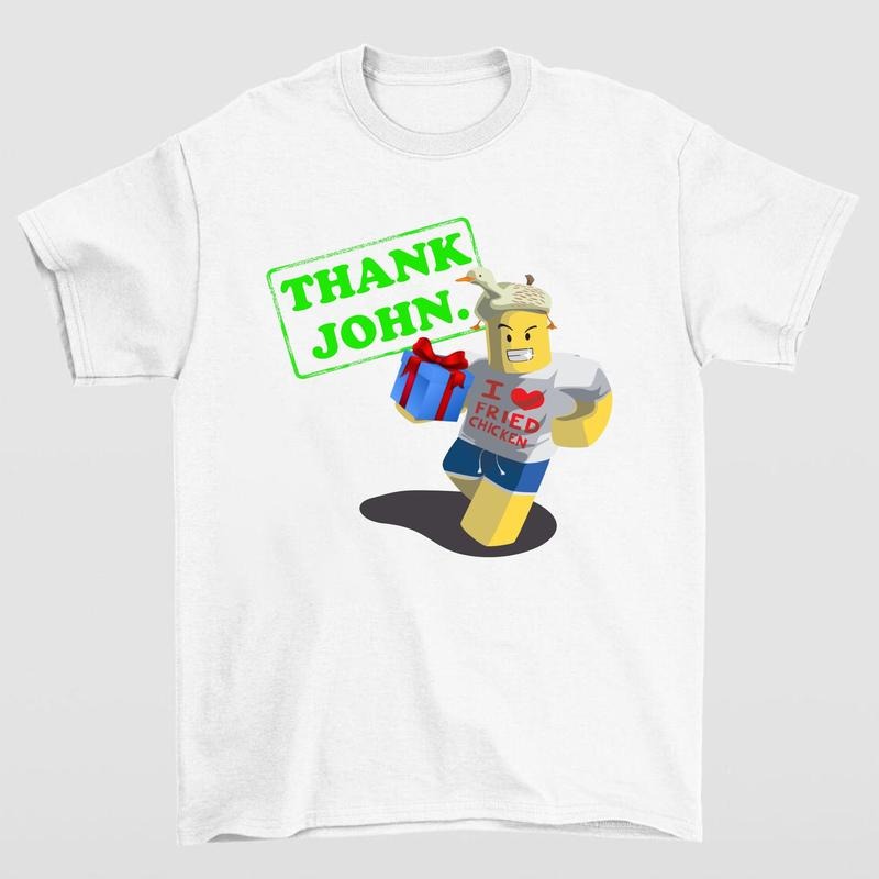 Blame John I Love Fried Chicken Shirt Funny and Quirky Design Meme Hoodie, Sweatshirt | GrindPrints.com
