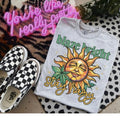 Blaze Bright Stay Happy  - Bleached Shirt - Gildan Hoodie, Sweatshirt | GrindPrints.com
