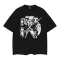 Bleach "Manga" Heavyweight Vintage Tee 100% Cotton OVERSIZED Anime T-shirt Menswear Top Casual Streetwear Black Crewneck...