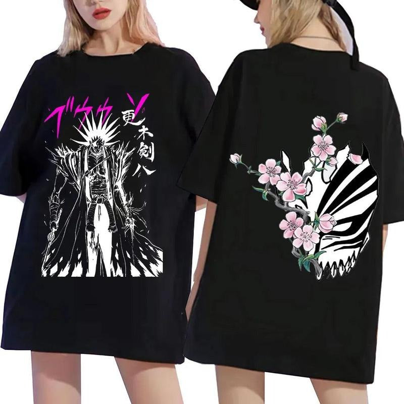 Bleach Kenpachi Zaraki T-shirt Sweatshirt, Hoodie, Comfort Colors | GrindPrints.com