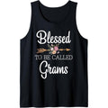 Blessed To Be Called Grams Tank Top T-Shirts, Hoodie, Sweatshirt | GrindPrints.com