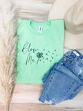 Blow Dandelion Graphic Tee Hoodie, Sweatshirt | GrindPrints.com