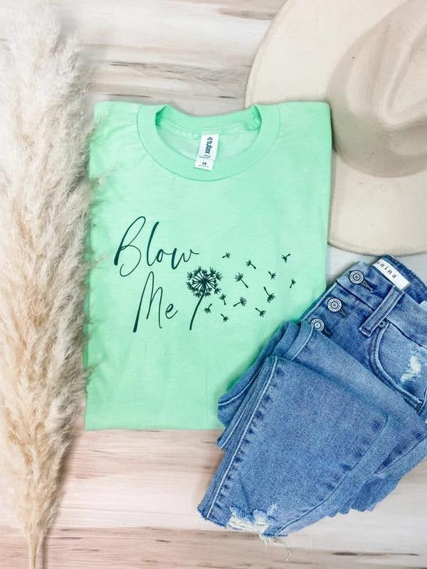 Blow Dandelion Graphic Tee Hoodie, Sweatshirt | GrindPrints.com