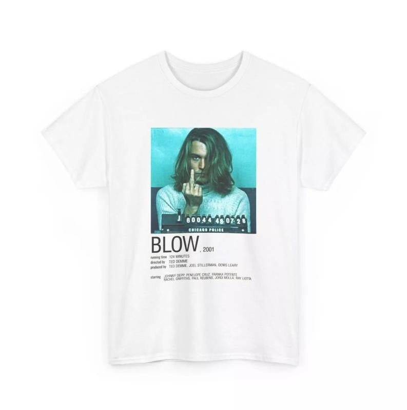 Blow Vintage movie Poster graphic T Shirt Retro Unisex Cotton Tee Hoodie, Sweatshirt | GrindPrints.com