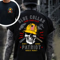 Blue Colar Earn Your Keep Patriot 2 Side Printed T-shirt - Crewneck Sweatshirt