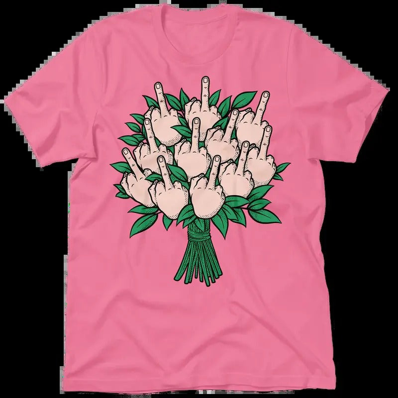 Blue Collar Better Half Valentines Day Shirt Bouquet Pink - Women's T-Shirt Casual Cotton Tshirt Top Hoodie, Sweatshirt