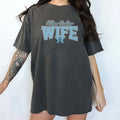 Blue Collar Wife Coquette Shirt, Coquette Spoiled Blue Collar Wifey Tee, Coquette Wifey Graphic Tee, Wifey Unhinged...