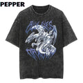 Blue-Eyes Dragon Vintage Tee Menswear Top Underwear Tshirt Hoodie, Sweatshirt | GrindPrints.com
