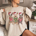 Blue Heeler Christmas Shirt, Dog Mom Christmas Sweatshirt, Cattle Dog XMAS Sweater, Pet Owner Christmas Crewneck Pullover...