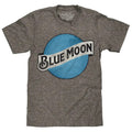 Blue Moon Color Logo T-Shirt - Gray Hoodie, Sweatshirt | GrindPrints.com