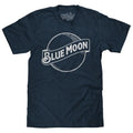 Blue Moon Logo T-Shirt - Navy Hoodie, Sweatshirt | GrindPrints.com