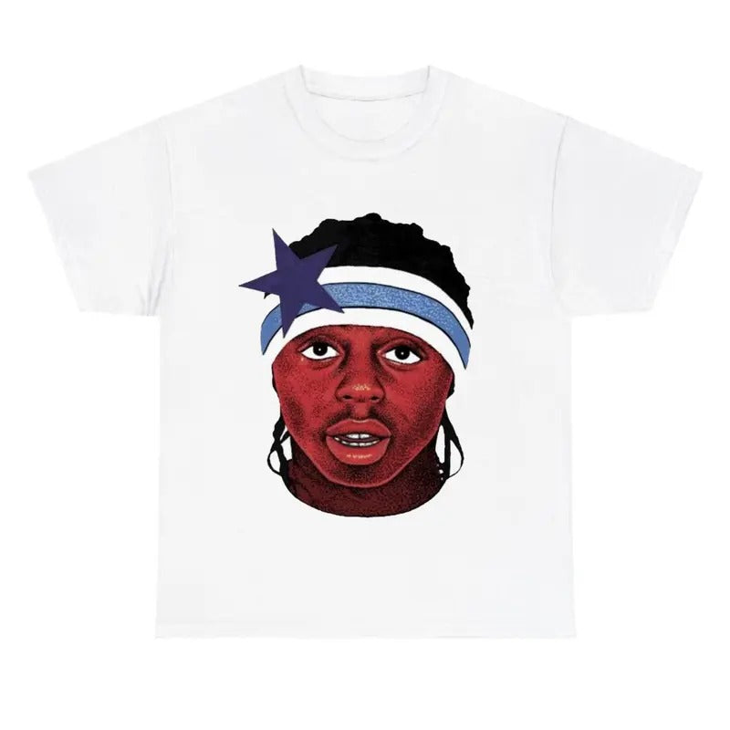 Blue Star Lil Wayneeee Big Face Star T-Shirts, Hoodie, Sweatshirt