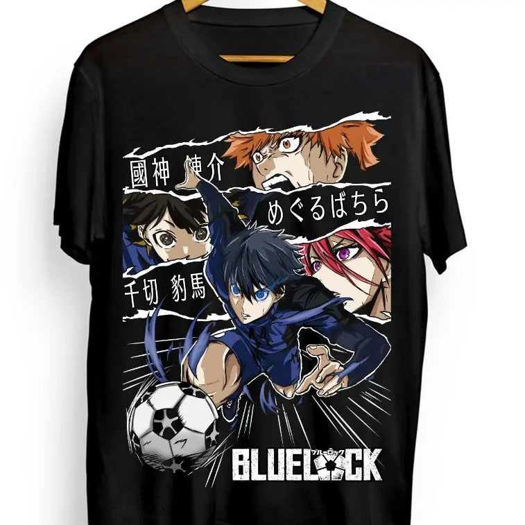 Blue lock T-shirt Kunigami Rin Itoshi Barou Shouei Meguru Bachira Shirt All Size Hoodie, Sweatshirt | GrindPrints.com