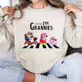 Blueey And Bingo Here Come The Grannies Sweatshirt, Grannies Shirt, Blueey and Bingo Shirt, Family Matching Shirt, Blueey...
