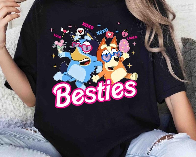 Bluey And Bingo Besties Shirt , Mumlife Bluey  sweater Hoodie, Sweatshirt | GrindPrints.com